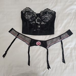 Victoria's Secret Corset and Garter Belt set